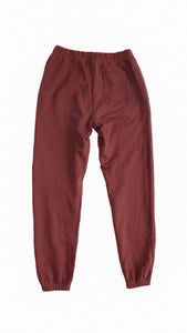 Inner Peace Sweatpants - French Terry (Bold Burgundy) - INNER PEACE
