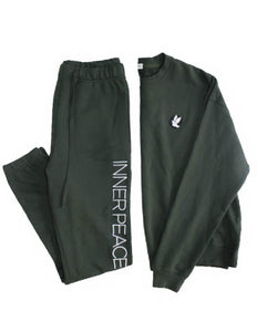 Inner Peace Tracksuit - French Terry (Serene Green) - INNER PEACE